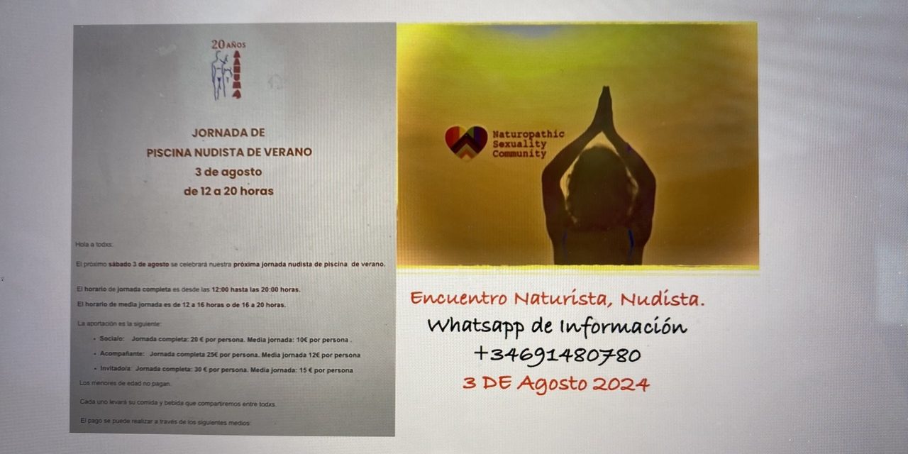 Encuentro Naturista organizado por AANUMA