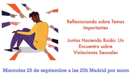 Hablemos de las Violaciones Sexuales. 25 de Septiembre por Zoom