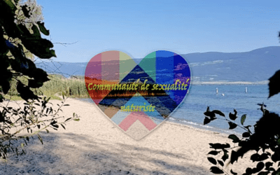 Encuentro naturista. Playa Little America, Yvonand (VD), Suiza.