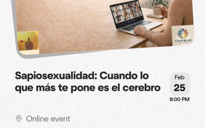Evento Online: Sapiosexualidad: Cuando lo que más te pone es el cerebro