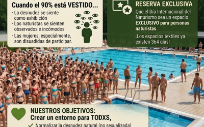 El Día Internacional del Naturismo debería ser realmente naturista
