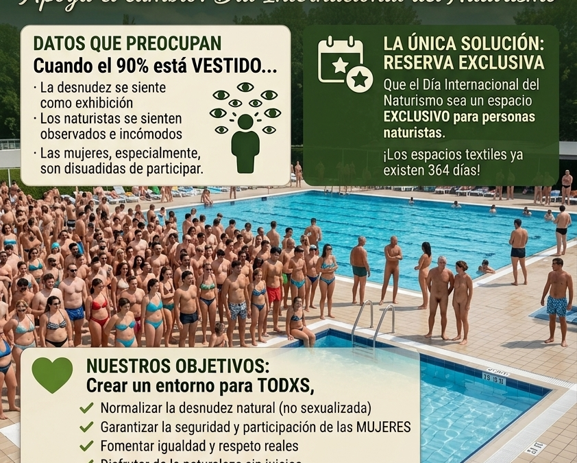 La Journée Internationale du Naturisme devrait être véritablement naturiste
